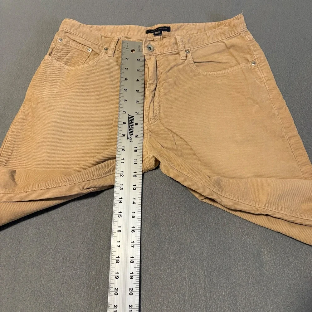 Vintage Banana Republic Corduroy Pants Mens 34x30 Tan Straight Leg 324686-00